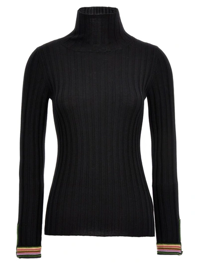 ETRO ETRO CONTRASTING PIPING SWEATER