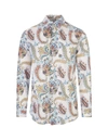 Etro Floral Paisley Shirt In White