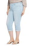 Nydj Marilyn Cuffed Capri Jeans In Brightside