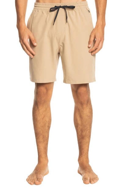 Quiksilver Oceanmade Elastic Amphibian Water Repellent Shorts In Plage