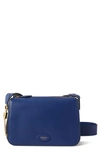 Mulberry Billie Leather Crossbody Bag In Pigment Blue