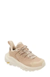 Hoka Kaha 2 Low Gtx Waterproof Hiking Shoe In Shifting Sand / Eggnog