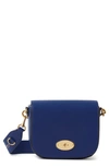 Mulberry Darley Grained-texture Satchel Bag In Pigment Blue