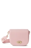 Mulberry Small Darley Leather Satchel In Powder Rose