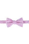 Trafalgar Sutton Silk Bow Tie In Pink