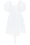 Cecilie Bahnsen Tilde Mini Dress In Blossom Matelasse