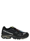 Salomon Streamlined Black Sneakers With Rugged Outsole And Breathable Upper