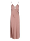 Filippa K Satin Slip Dress In Pink
