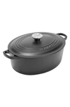 Le Creuset 4.5-quart Oval Dutch Oven In Licorice