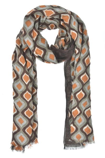 Fuuxxi Scarf Scarves Foulard In Brown