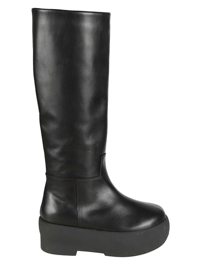 Gia Couture Boots In Black