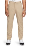 Nike Victory Dri-fit Golf Pants In Khaki/black