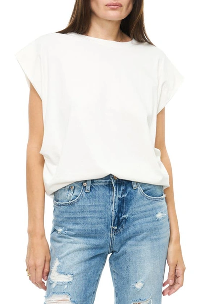 Pistola Trina Muscle Tee In White Sand