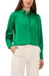 Halogen Button-up Shirt In Jolly Green