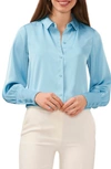 Halogen Button-up Shirt In Dewy Blue