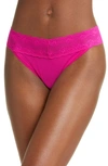 Natori Bliss Perfection Thong In Electric F