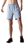Rhone Mako 7-inch Water Repellent Shorts In Misty Blue