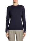 Polo Ralph Lauren Iconic Style Cashmere-blend Crewneck Pullover In Navy