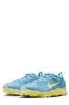Nike Men's Air Vapormax 2023 Fly Knit Running Sneakers From Finish Line In Baltic Blue/citron Tint/green Abyss
