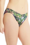 Hanky Panky Floral Lace Vikini In Vocies On
