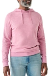 Faherty Sunwashed Slub Hoodie In Light Orchid