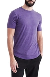 Goodlife Tri-blend Scallop Crew T-shirt In Acai