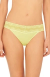 Natori Bliss Perfection Bikini In Lime Cream