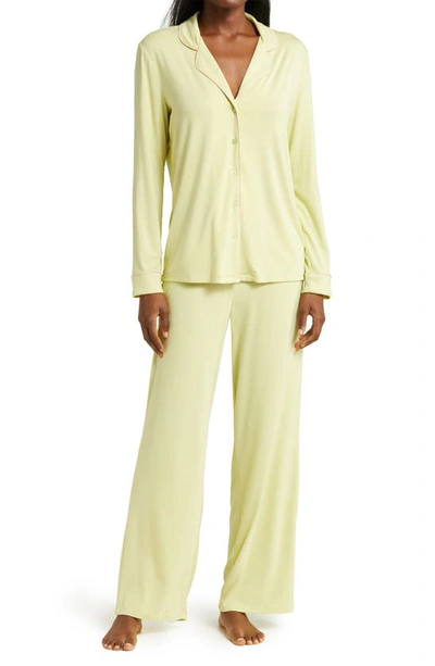 Nordstrom Moonlight Eco Pajamas In Olive Lily