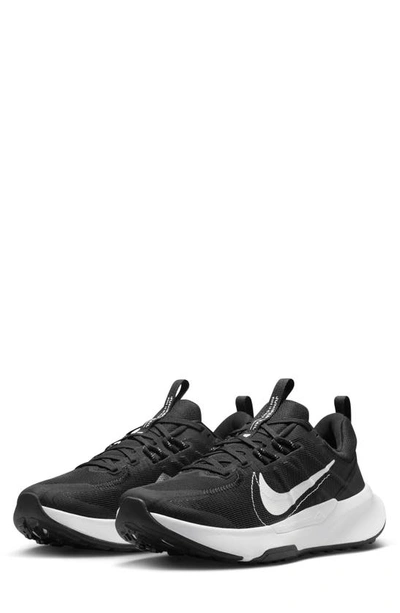 Nike Juniper Trail 2 Running Shoe In Black/white