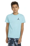 Jordan Kids' Jumpman Air T-shirt In Bleached Aqua