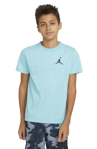 Jordan Kids' Jumpman Air T-shirt In Bleached Aqua