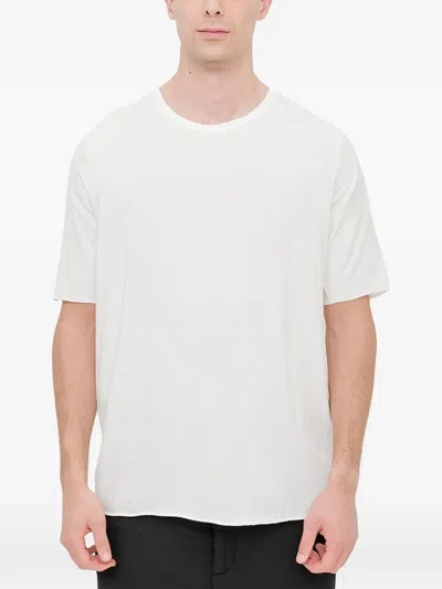 69 By Isaac Sellam Crew-neck T-shirt In White