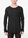 69 By Isaac Sellam Basic T-shirt In Black