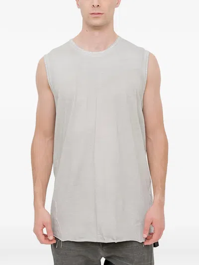 69 By Isaac Sellam Sleeveless T-shirt In Gray