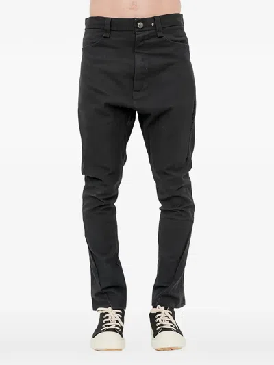 69 By Isaac Sellam Zip-detail Trousers In Black