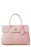 Mulberry Bayswater Leather Satchel In Powder Rose