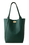 Mulberry North South Bayswater Leather Tote Bag In  Green