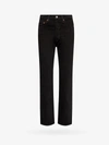 Levi's High Loose Straight Leg Jeans In Black In Black
