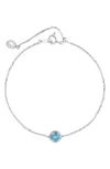 Effy Sterling Silver Semiprecious Stone Bracelet In Blue