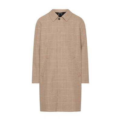 Apc Mac Phil Rallonge Coat In Beige