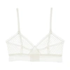 Else Bella Triangle Bralette In Ivory
