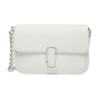 Marc Jacobs The J Marc Shoulder Bag In White_silver