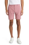 Travismathew Bermuda Shorts In Heather Earth Red