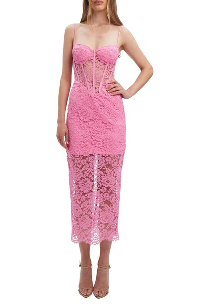 open lace back dress Pretty Perfect Blush Pink Maternity Ruched Mesh Bardot Maxi Dress  Club L  London
