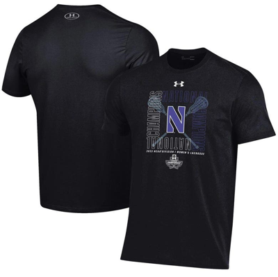 Under Armour Lacrosse National Champions Team-issued T-shirt In Black