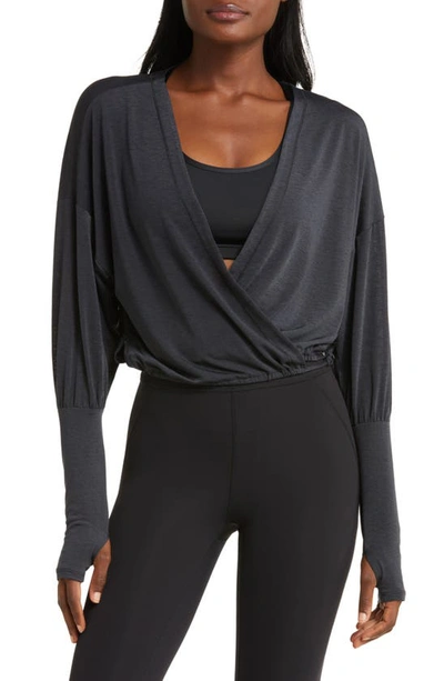 Fp Movement Radiant Wrap Pullover In Black