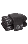 Matouk Adelphi Cotton Bath Sheet In Charcoal