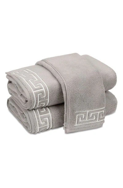 Matouk Adelphi Cotton Bath Towel In Sterling