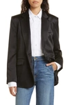 NILI LOTAN SILK BOYFRIEND BLAZER