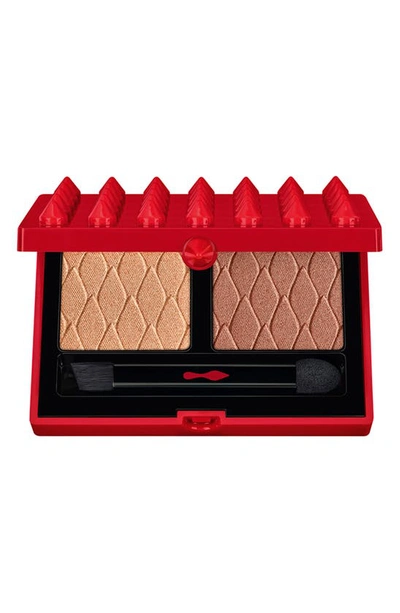 Christian Louboutin Abracadabra Le Duo Eyeshadow Palette In Hot Nudes Chick